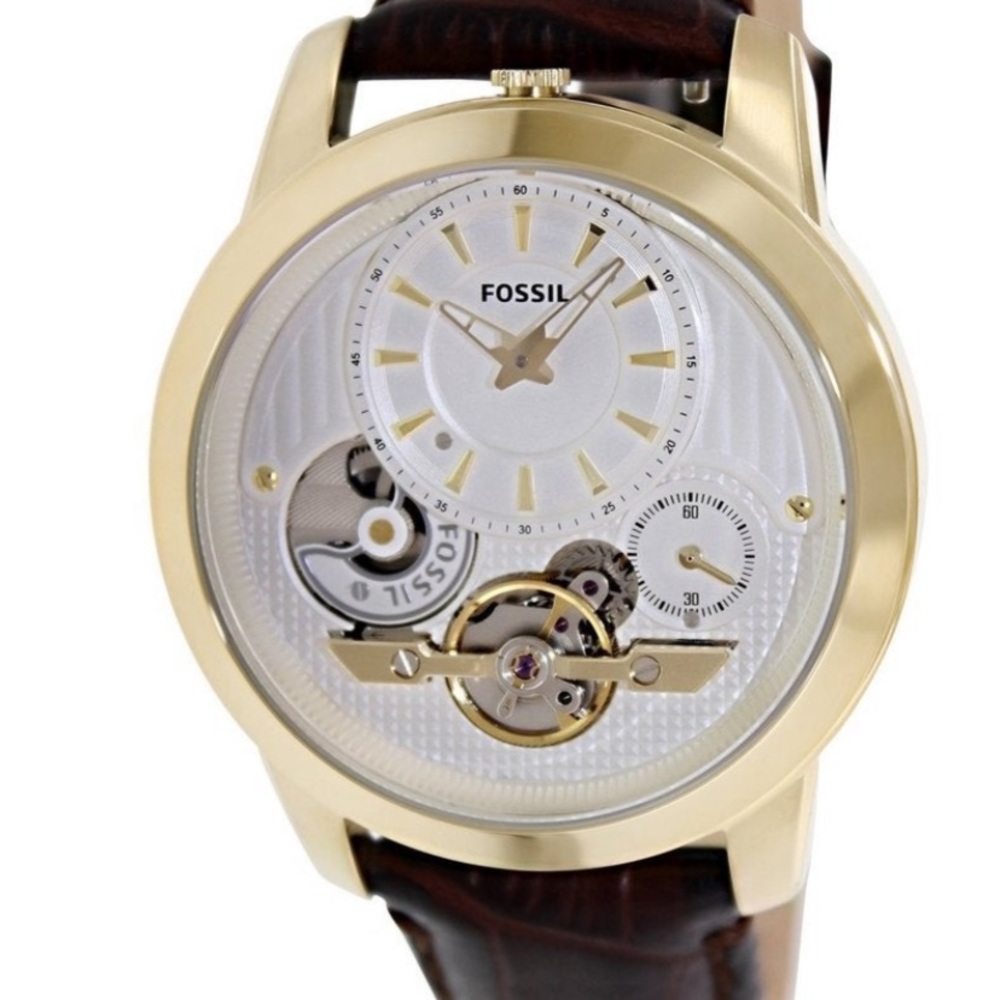 GRANT TWIST BROWN LEATHER WATCH ME1127